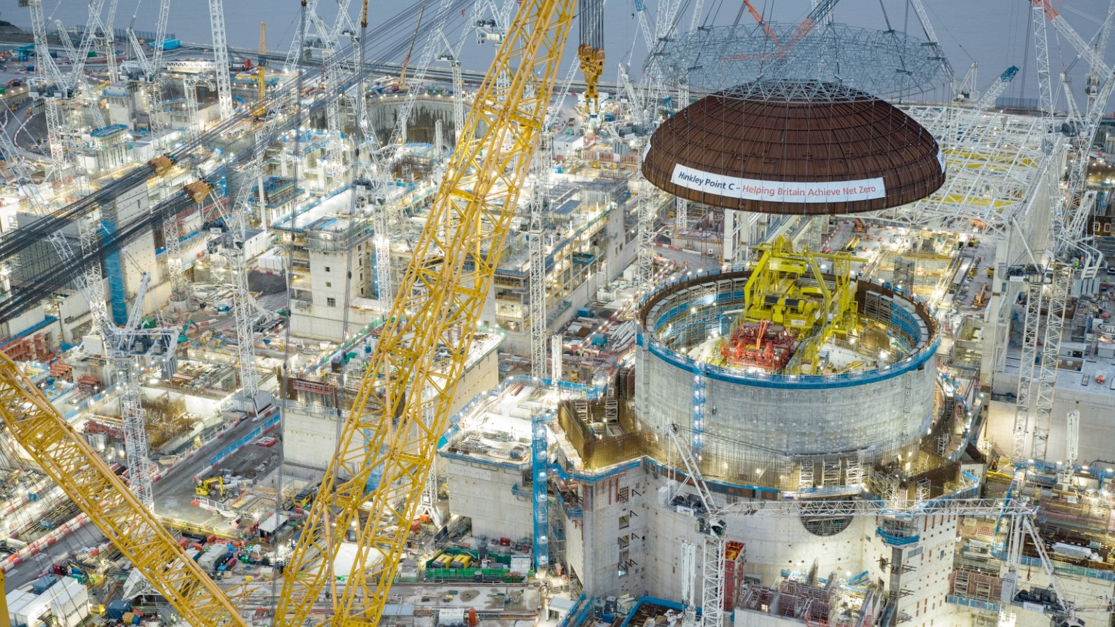 Nuclear Power Plant Under Construction