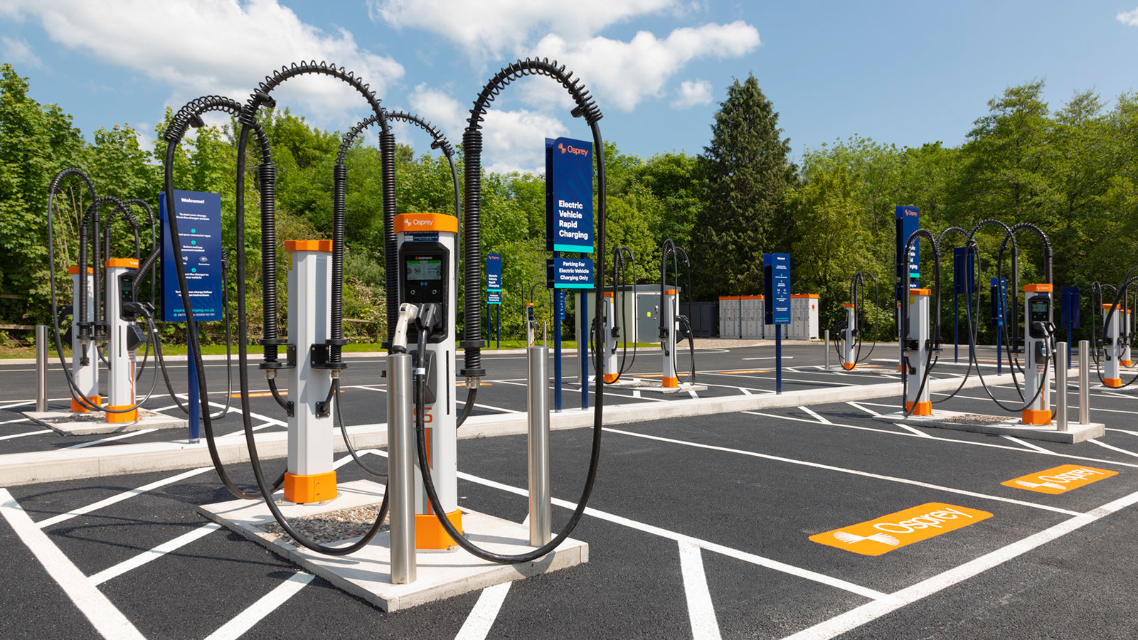 Previous Osprey EV Charging Hub built in Buckfastleigh