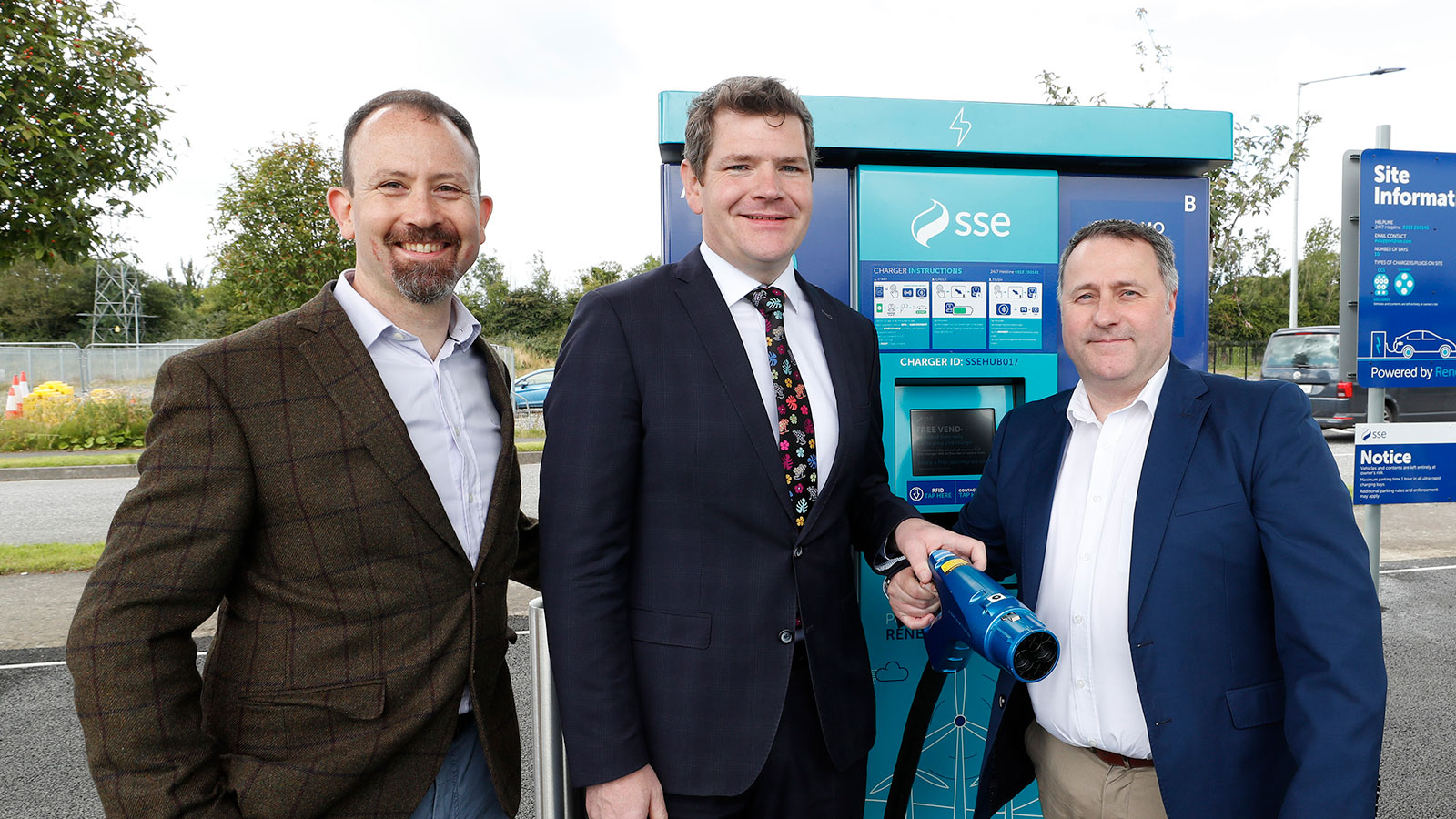 SSE launches first public EV charging hub in Ireland